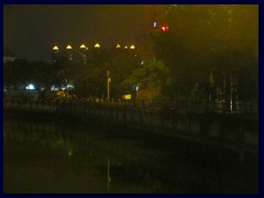 Pearl River at Shamian Island by night